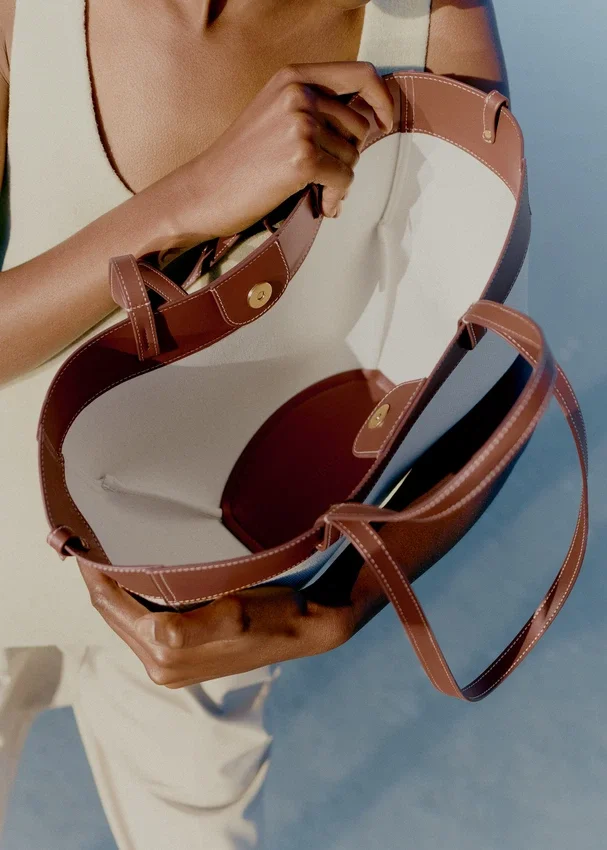 Cyme Mini-editie Cognac Canvas