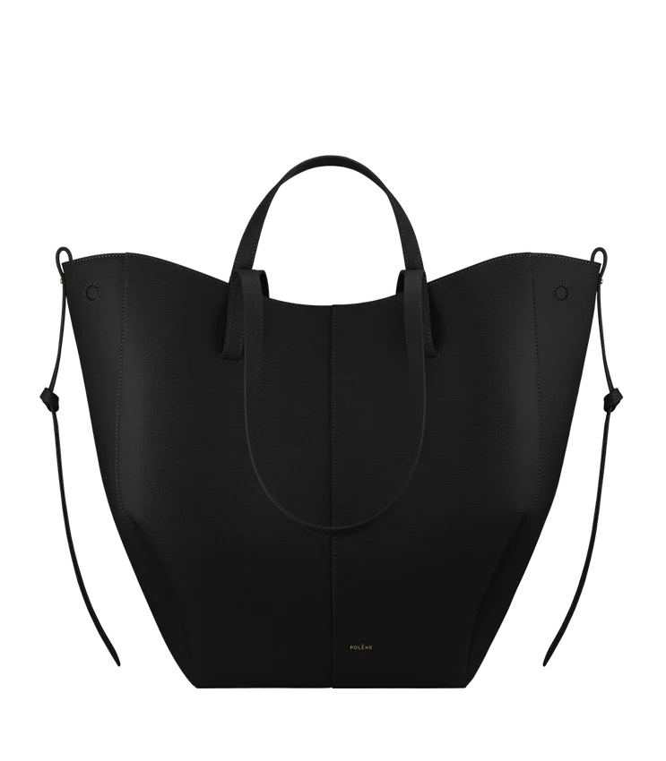 Cyme Tote Edition gestructureerd zwart