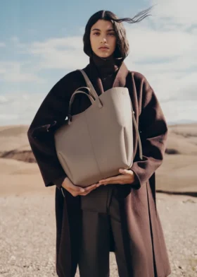 Cyme Tote Edition Textured Taupe