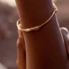 Eroz-armband, 24-karaats verguld