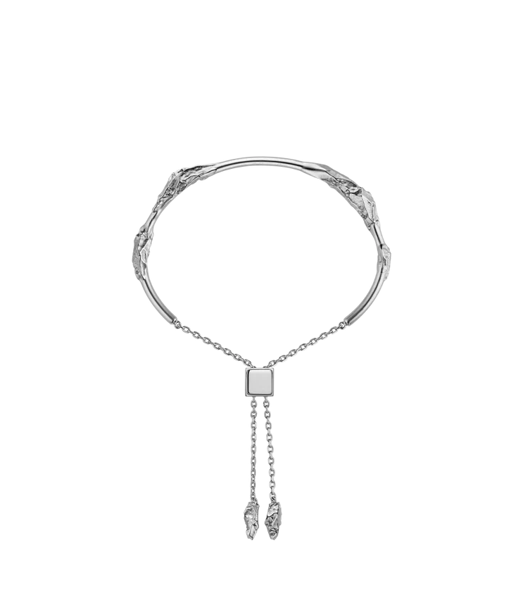 Eroz-armband Edition Zilver in gerhodineerd messing