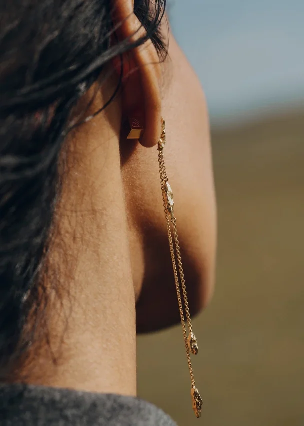 Eroz Chain Earrings Edition, vergulde editie