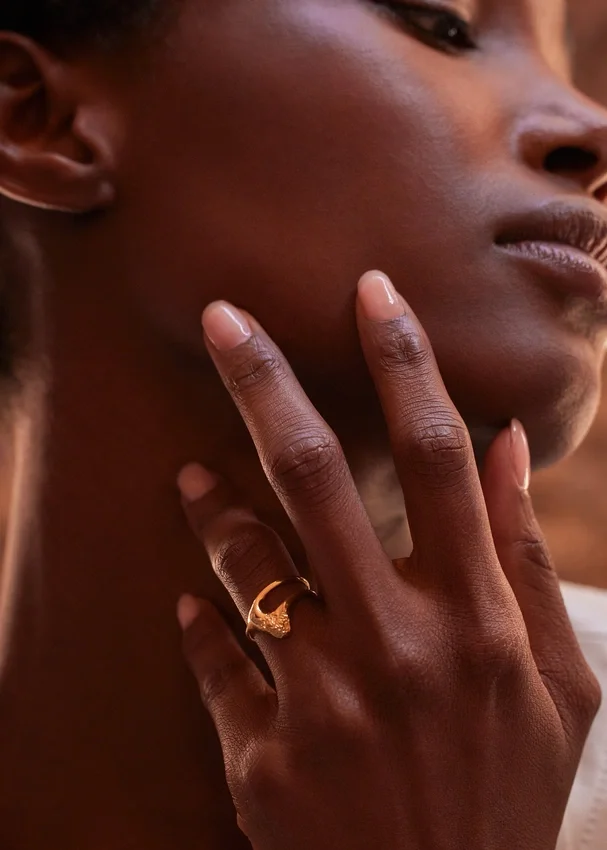 Eroz Fine Ring Edition, verguld met 24-karaats goud