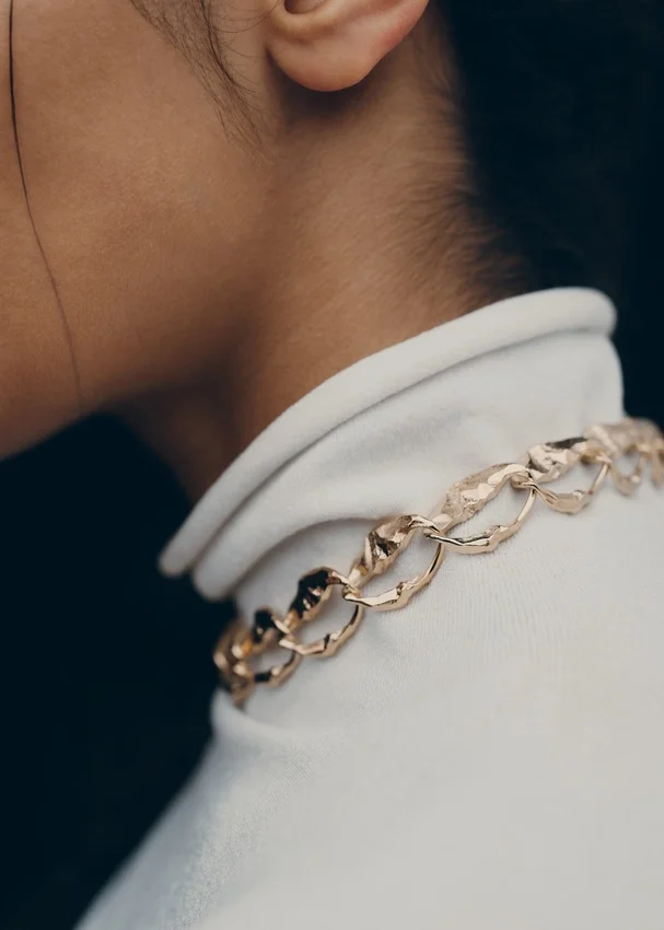 Eroz-ketting, 24-karaats verguld
