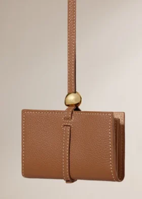 Kayé-kaarthouder Edition Textured Duo Camel