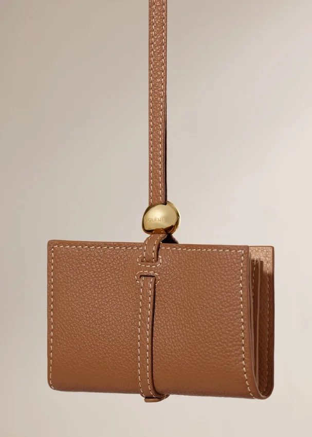 Kayé-kaarthouder Edition Textured Duo Camel