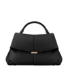 Mokki Edition Textured Black met ecru stiksels
