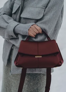 Mokki Mini Edition met structuur in Black Cherry
