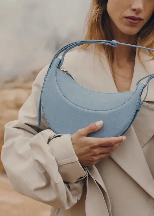 Numéro Dix-editie Krokodillenleer Nubuck Polar