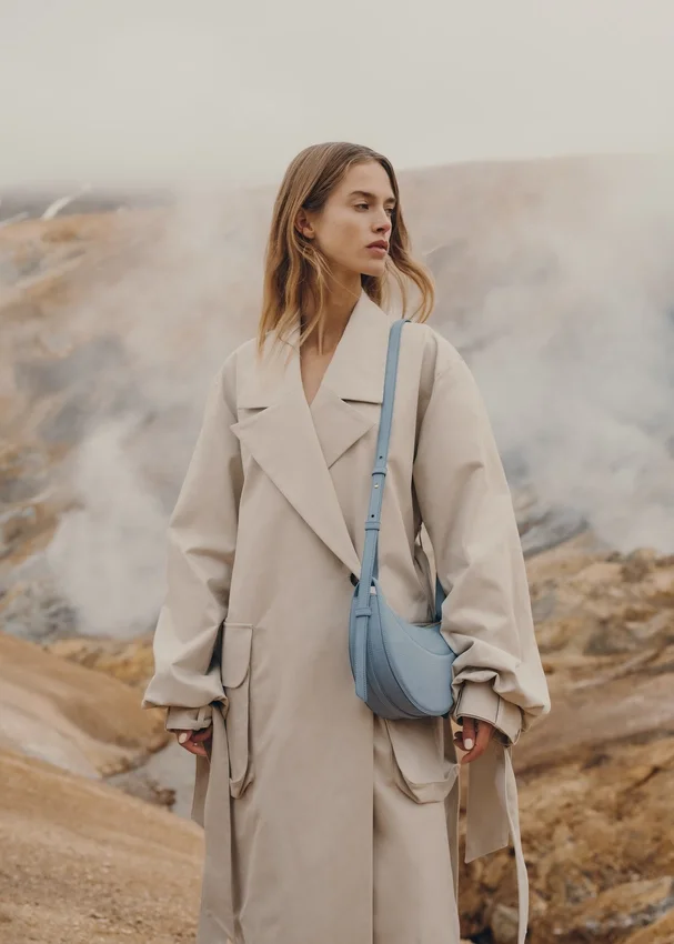 Numéro Dix-editie Krokodillenleer Nubuck Polar