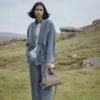 Numéro Neuf Edition met textuur in taupe