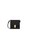 Numéro Sept Crossbody-portemonnee-editie, zwart met textuur