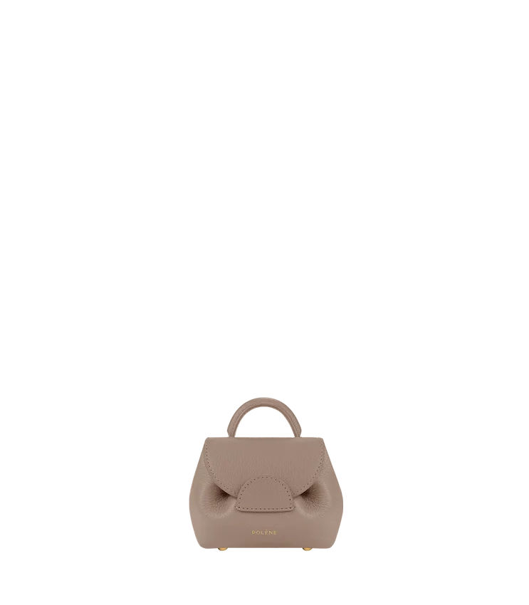 Numéro Un Micro-editie met textuur, taupe