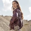 Numéro Un Micro-editie met textuur, taupe