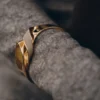 Éole-armband, editie taupe leer