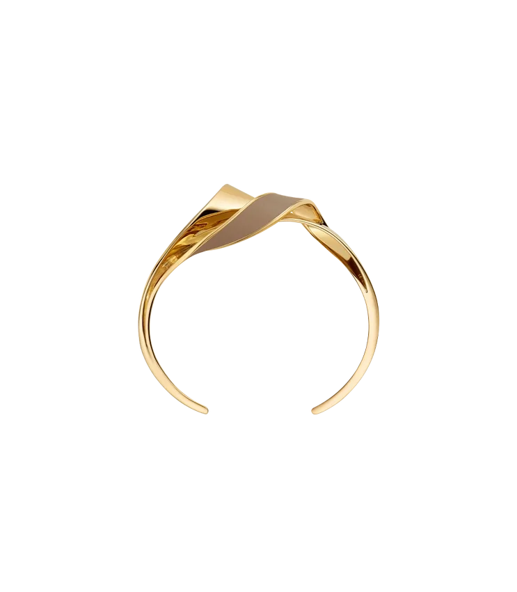 Éole-armband, editie taupe leer