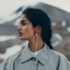 Éole-oorbellen, 24-karaats verguld