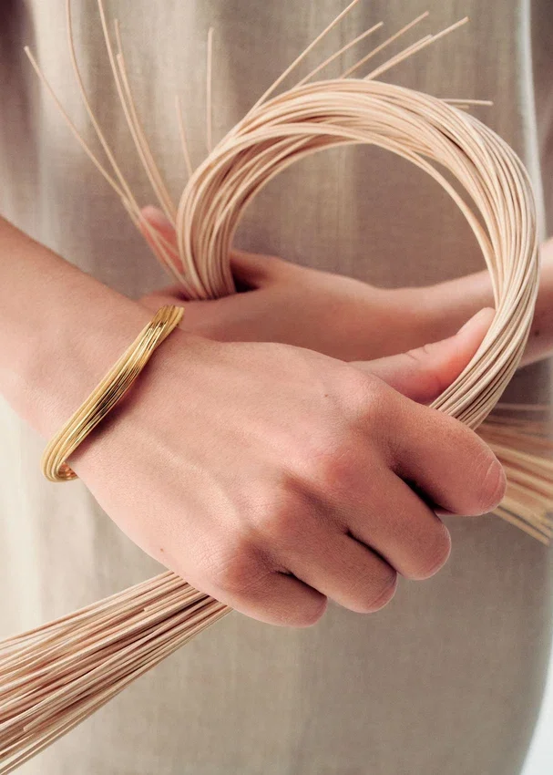 Rozo-armband Edition Rattan