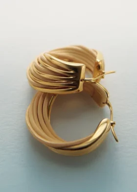 Rozo Hoepeloorbellen Edition Rattan