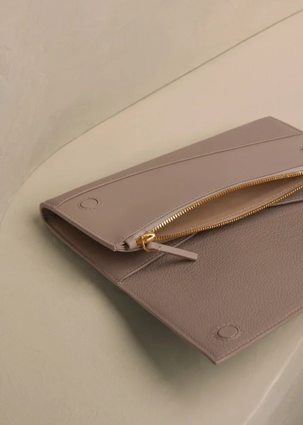 Sierra-portemonnee Edition Duo Taupe