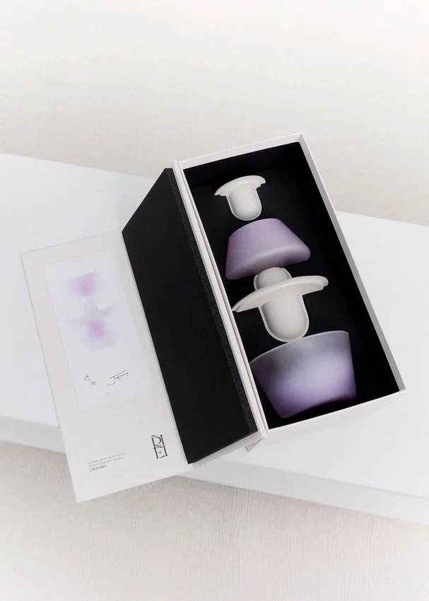Uzlo-sculptuur, editie Lavender Dew